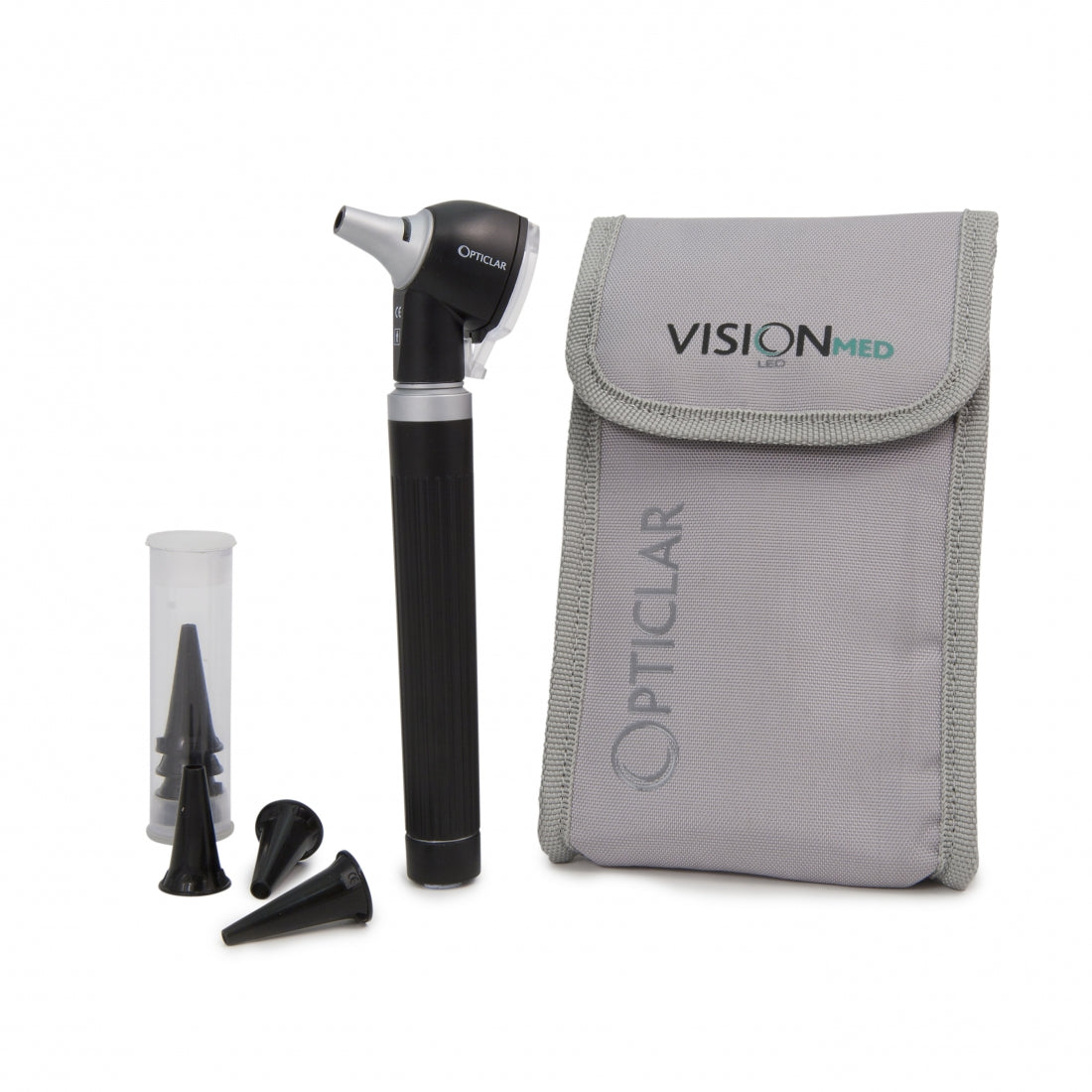 Opticlar Pocket Otoscope Set - AA Battery, Pouch