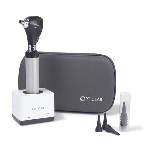 Opticlar S1 Otoscope Set - ADAPT Lithium Rechargeable Handle