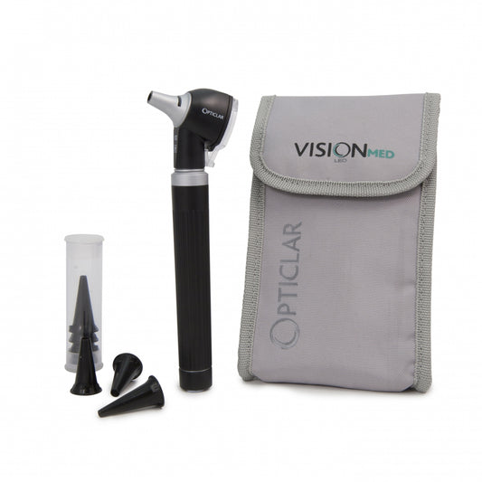 Opticlar Pocket Otoscope Set - AA Battery, Pouch