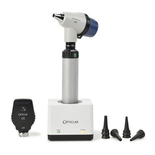 Opticlar VScope Diagnostic Set - USB Rechargeable Lithium, 1 Handle